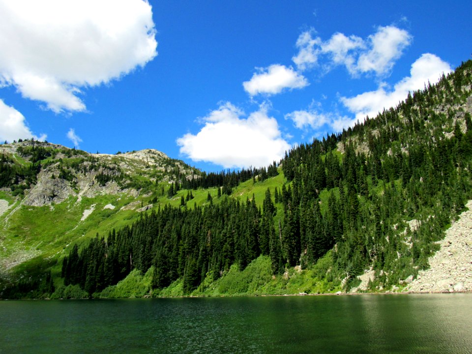 Lake Ann at North Cascades NP in WA