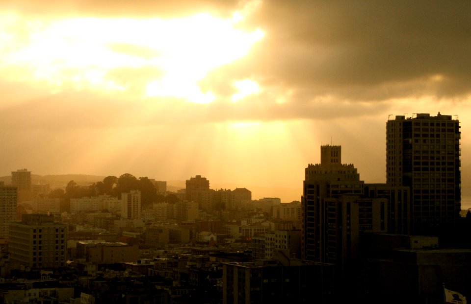 Cloudy Morning View