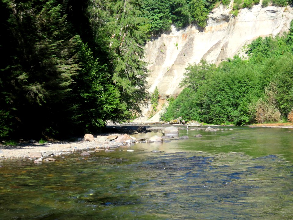 Lower Lewis River in Washington