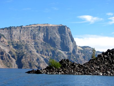 Boat Ride at Crater Lake NP in OR photo