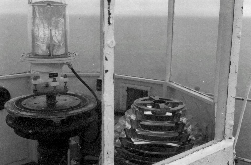 Lighthouse light at Huron National Wildlife Refuge