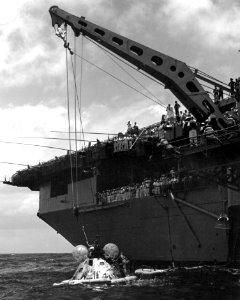 Apollo 11 capsule recovery