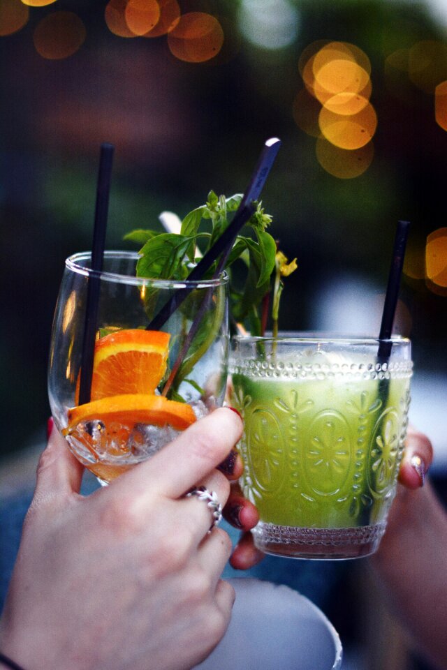 Celebration toast women friends