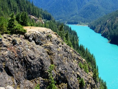 Diablo Lake at North Cascades NP in WA
