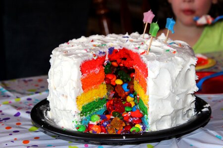 Candy colorful dessert