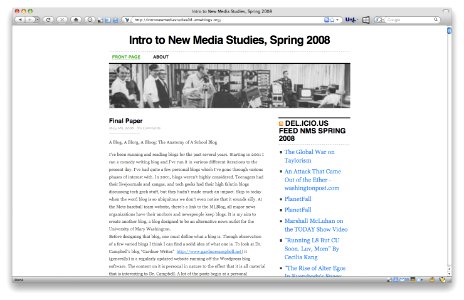 Intro to New Media Studies