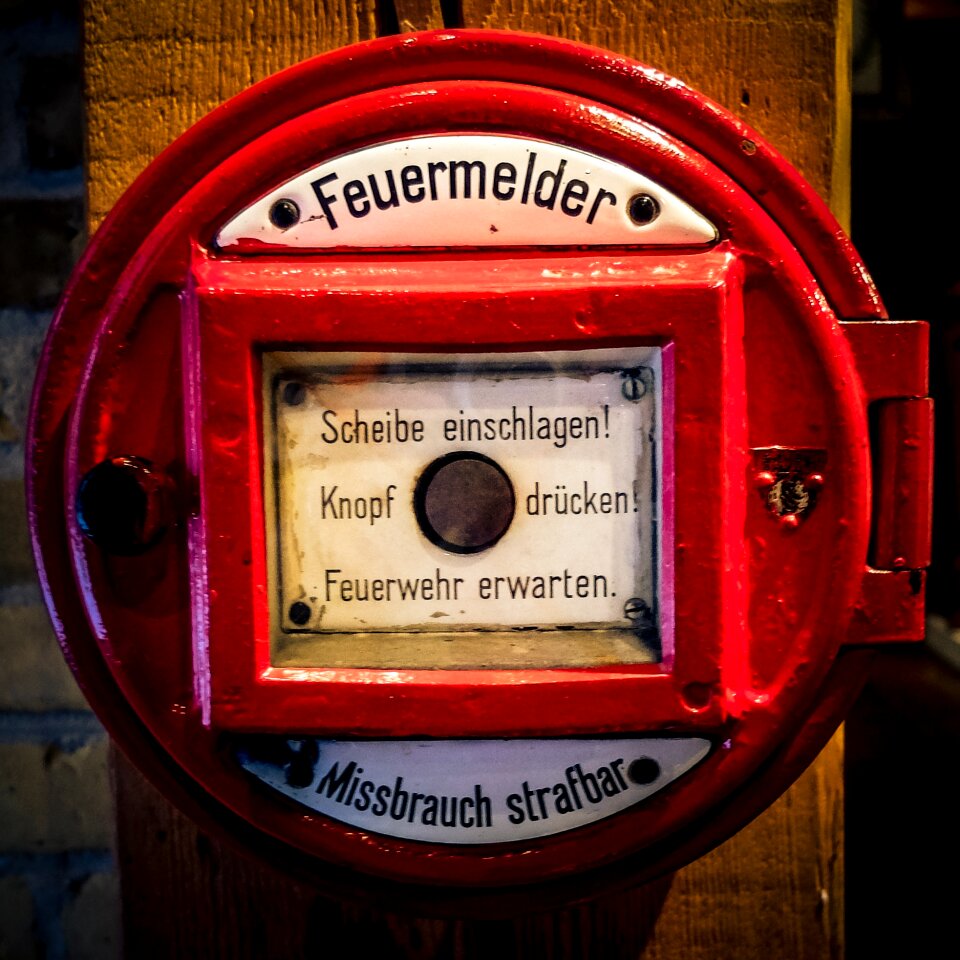 Alarm fire fighting security