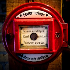 Alarm fire fighting security