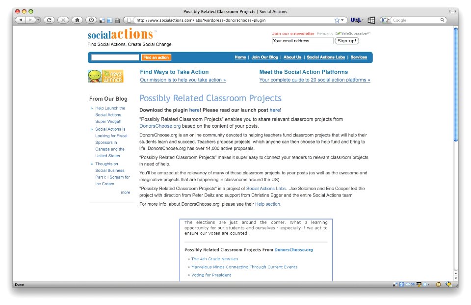 Possibly Related Classroom Projects