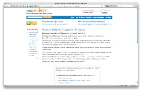 Possibly Related Classroom Projects