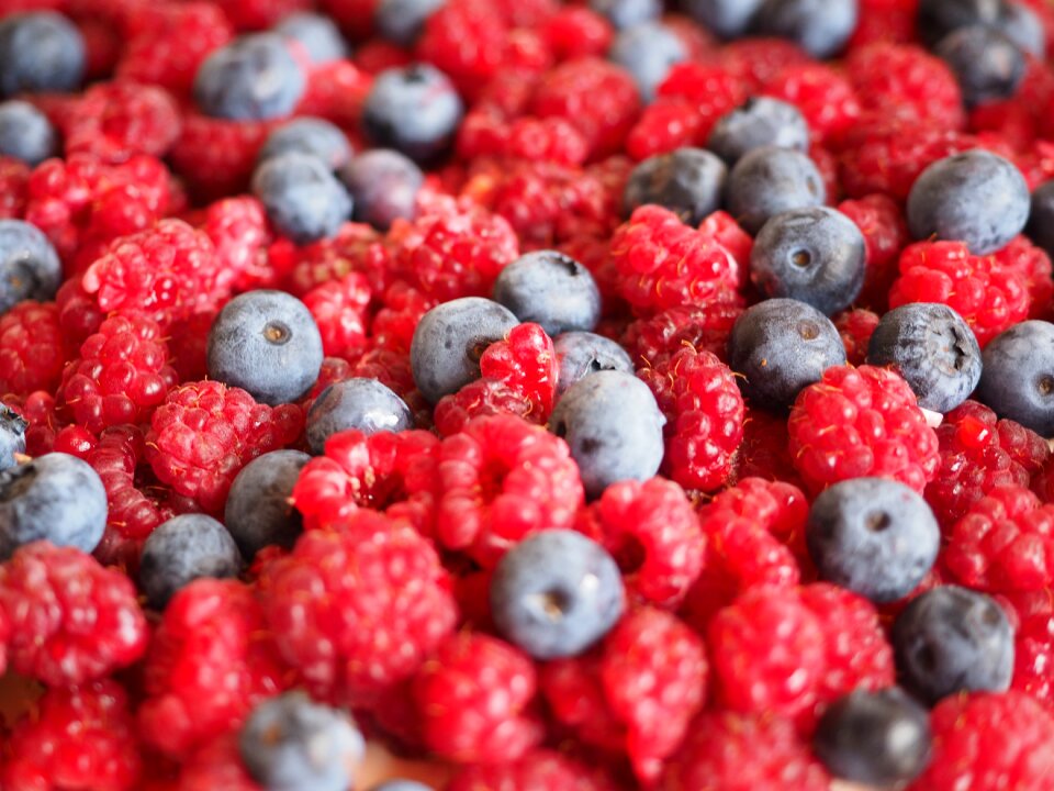 Fruits sweet red