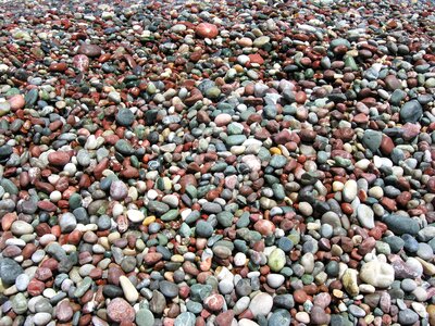 Seaside texture rock photo