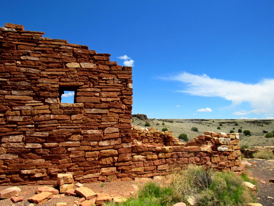 Lomaki Ruin at Wupatki NM in Arizona