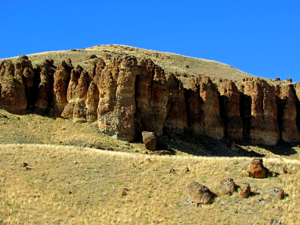 Clarno Unit at John Day Fossil Beds NM in OR
