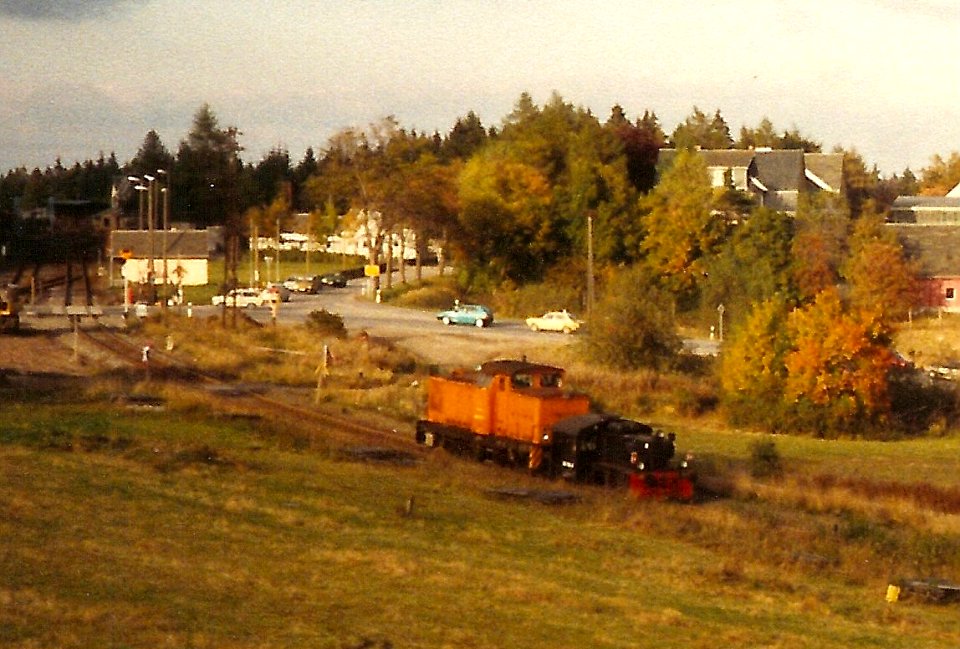 DR0090a Eine 346 mit Köf in Ernstthal am Rennsteig. Zoom