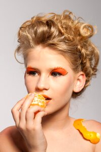 Model fruit tangerine