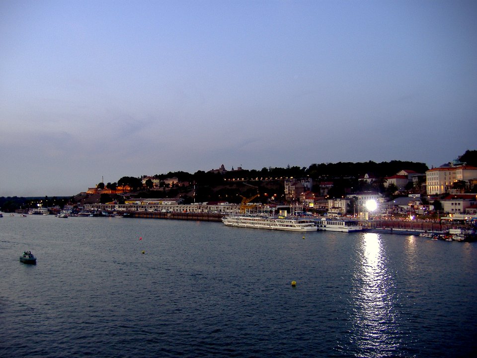 Night panorama shot