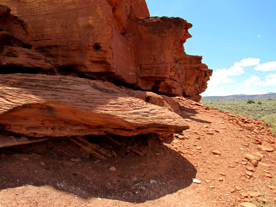 Wukoki Ruin at Wupatki NM in Arizona