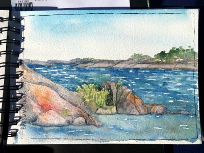 View from Björkskär