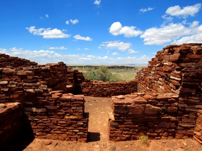 Citadel Ruin at Wupatki NM in Arizona photo