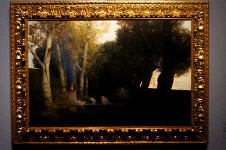 Arnold Böcklin - Heiliger Hain (1886) photo