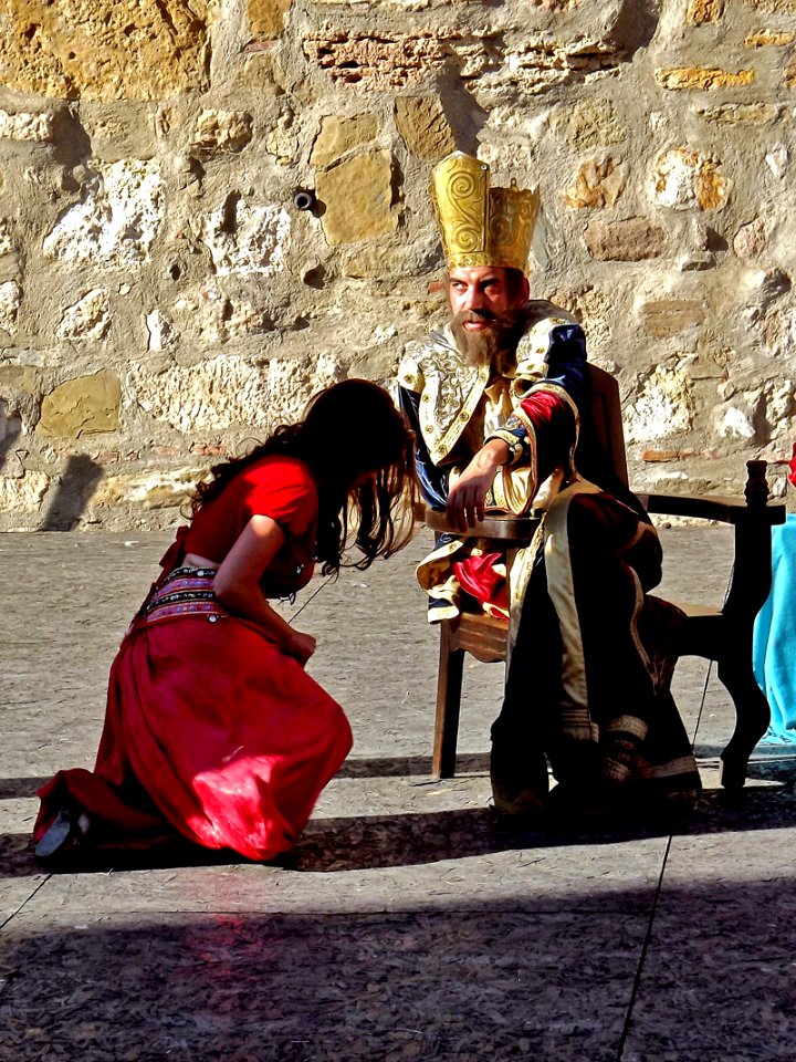 Detail from a play