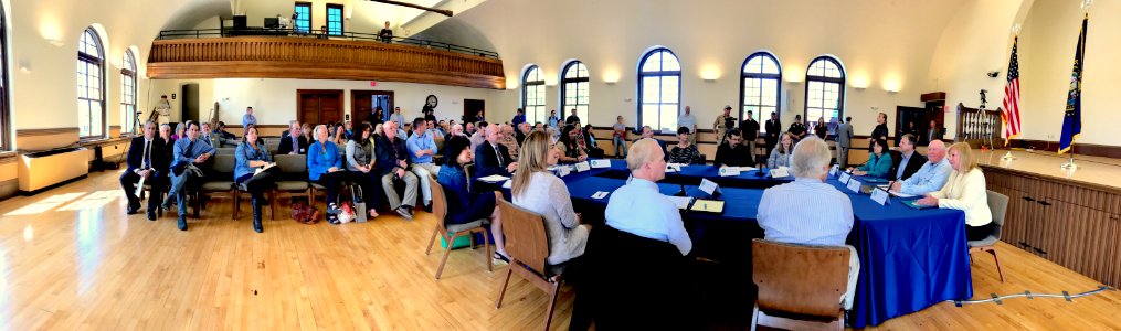 Agriculture Secretary Perdue holds a listening session with an emphasis on quality of life topics, in Wolfeboro, NH, on Sep 1, 2017.USDA Photo by Lance Cheung.