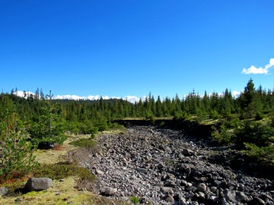 Lahar Viewpoint at Mt. St. Helens NM in WA photo