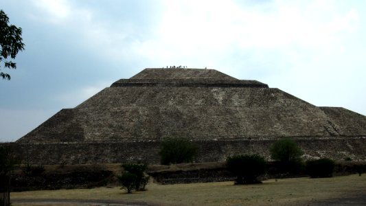 The Sun Temple (Aztec)