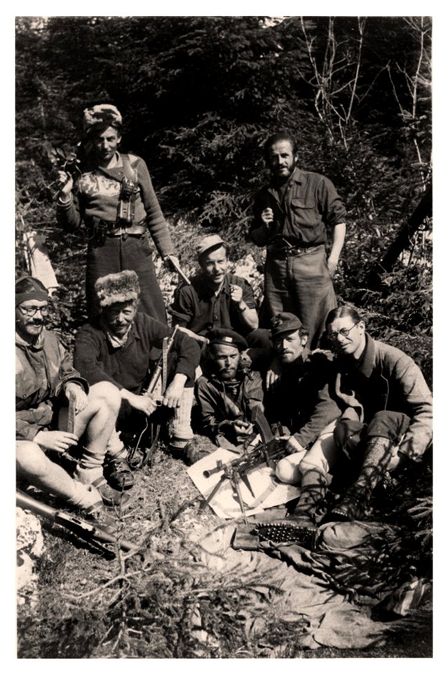 Partigiani della Brigata Settecomuni 1945