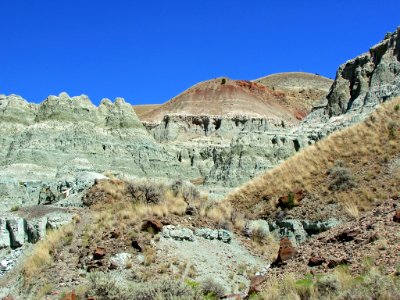 Sheep Rock Unit at John Day Fossil Beds NM in OR
