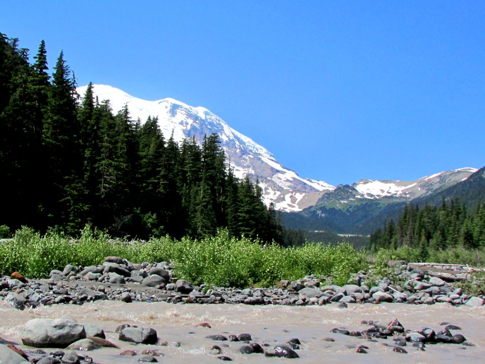 White River at Mt. Rainier NP in Washington
