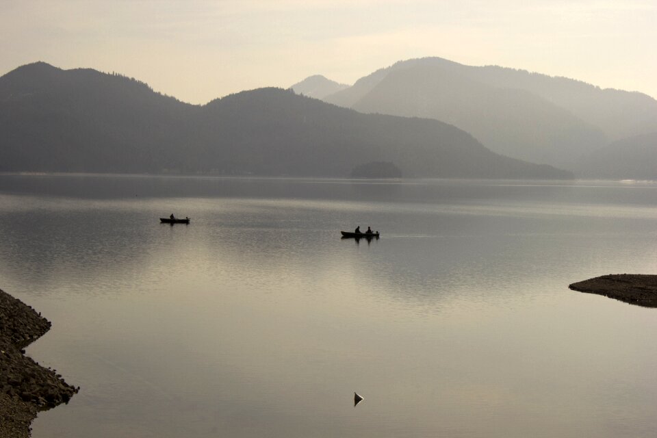 Fisherman boat scenic
