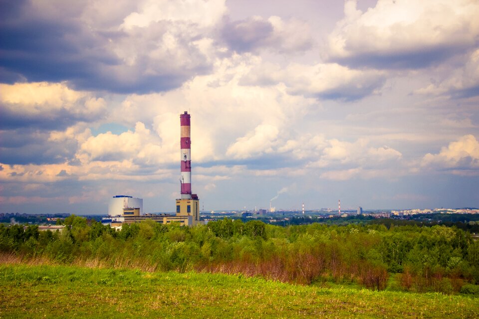 Sky industry plant
