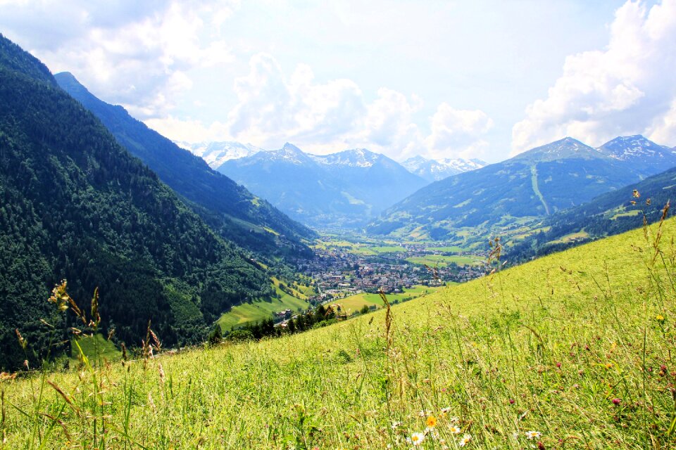 Meadow valley gastein