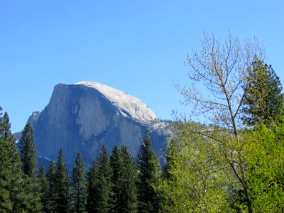 Half Dome at Yosemite NP in CA