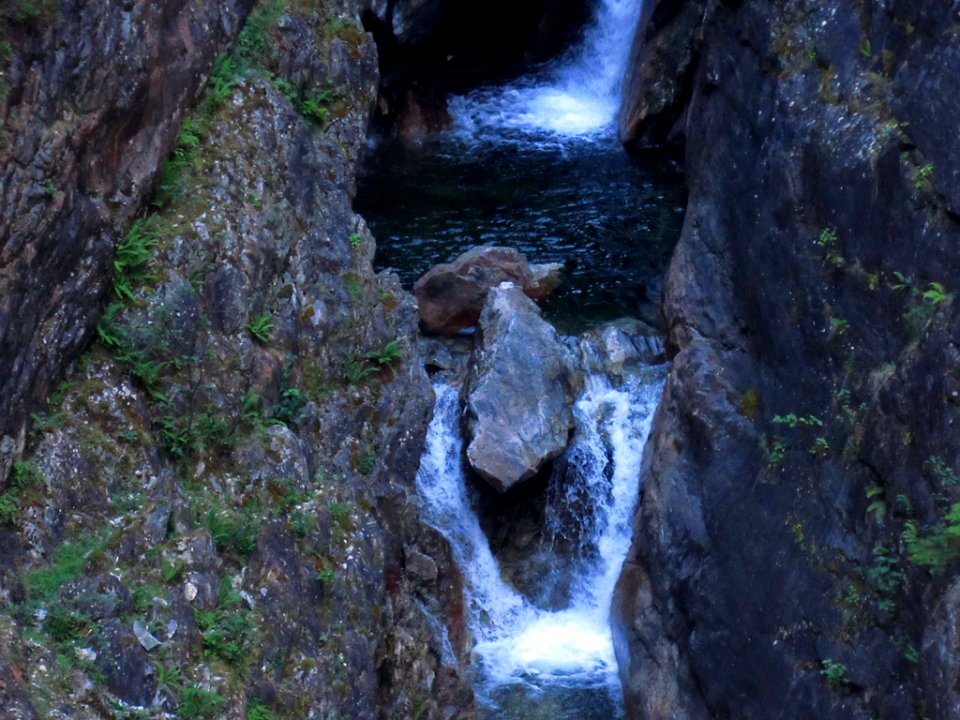 Gorge Creek Falls at North Cascades NP in WA