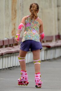 People sports roller skates photo