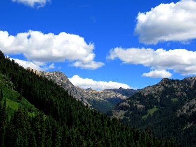 Maple Pass Trail at North Cascades NP in WA