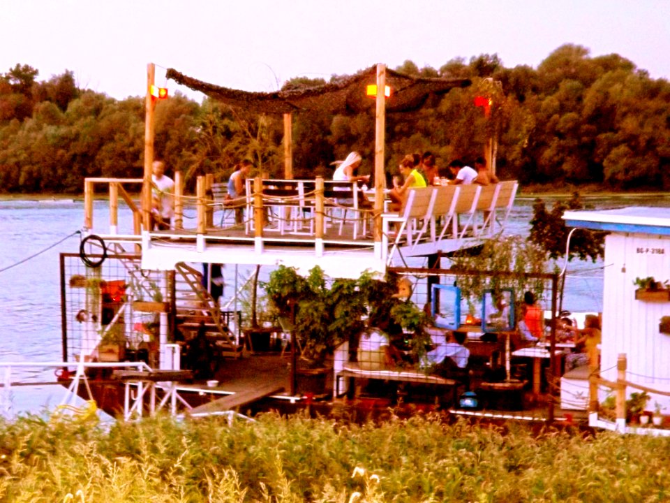 Small boat restaurant