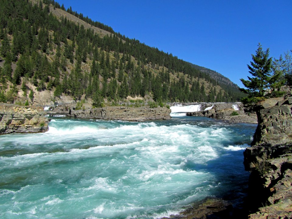 Kootenai Falls in MT