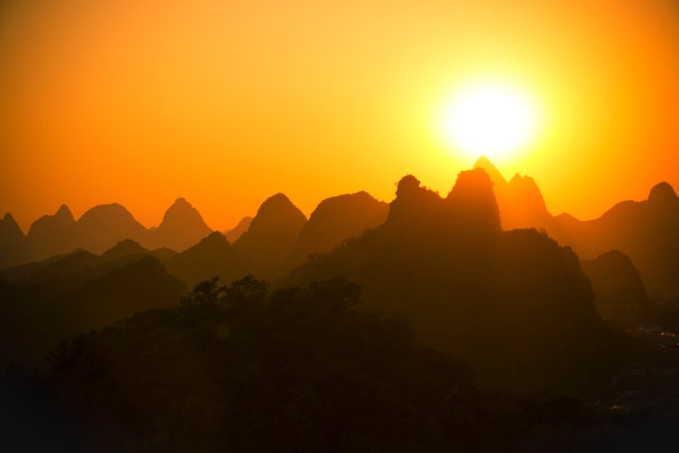 Sky outdoors mountain tops