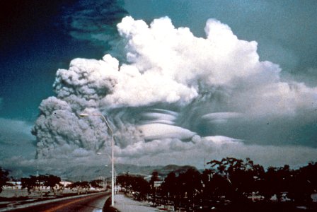 Eruption of Pinatubo Volcano (12 June 1991) (Luzon Volcanic Arc, Philippines) 2 photo