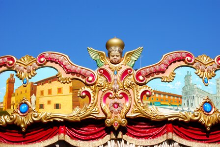 Tivoli carousel italy photo