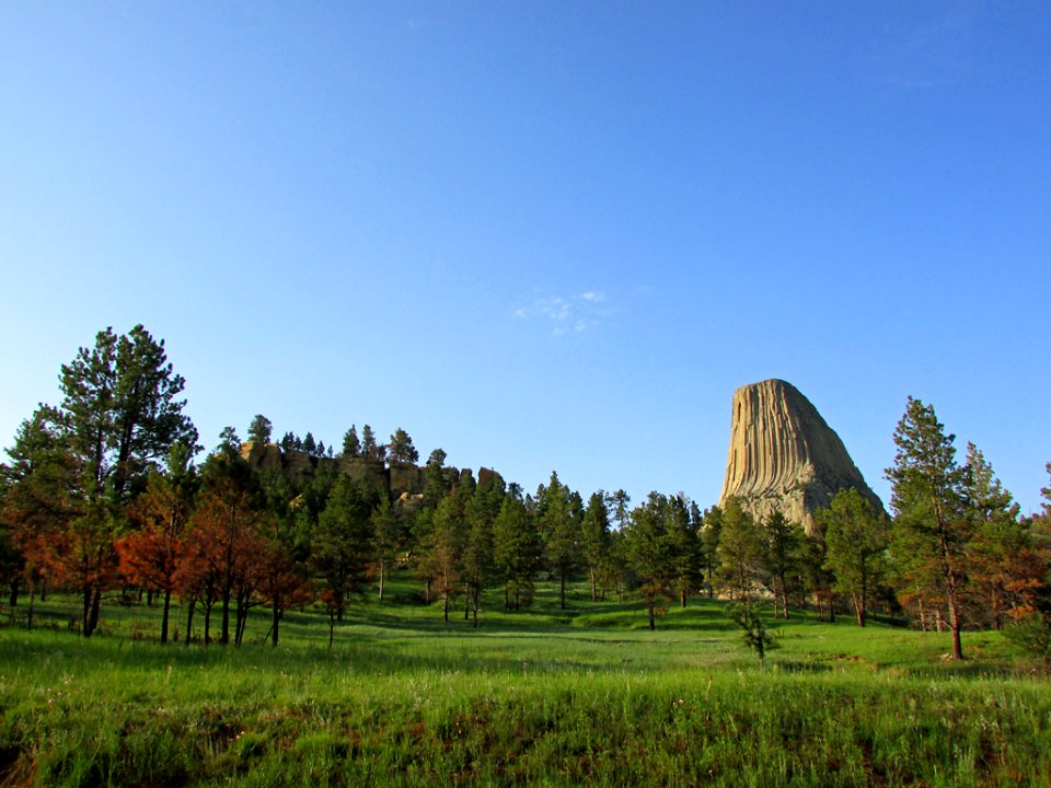 Devils Tower NM in WY