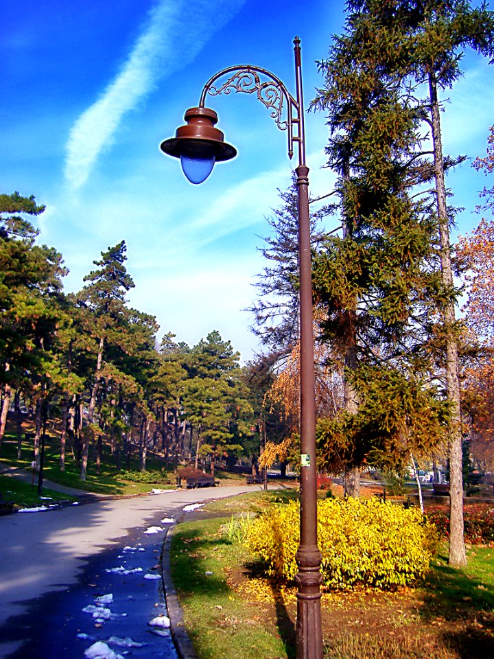 Kalemegdan, decoration lamp