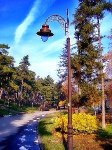 Kalemegdan, decoration lamp