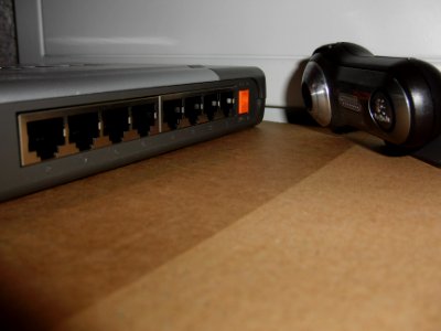 Router und Kamera