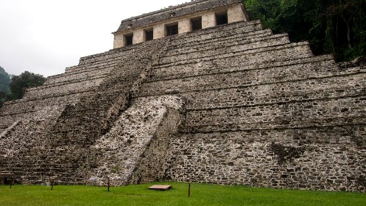 Palenque Mayan pyramid