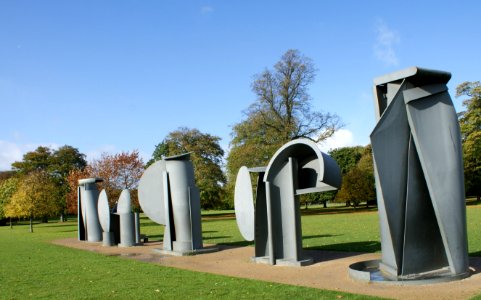 Anthony Caro at the yorkshire Sculpture Park photo